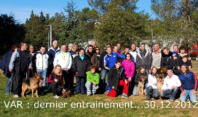 Des Monts Eternels - Dernier entrainement SCBA du Var (83) de 2012